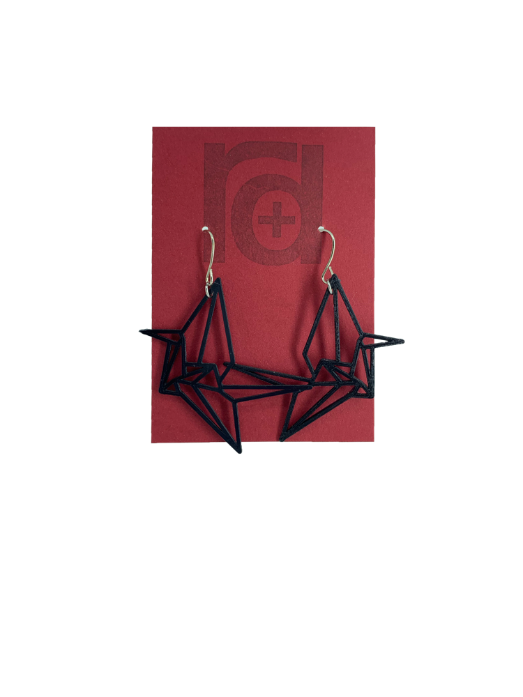 Triangle Earrings - Shop 3D Printed Earrings